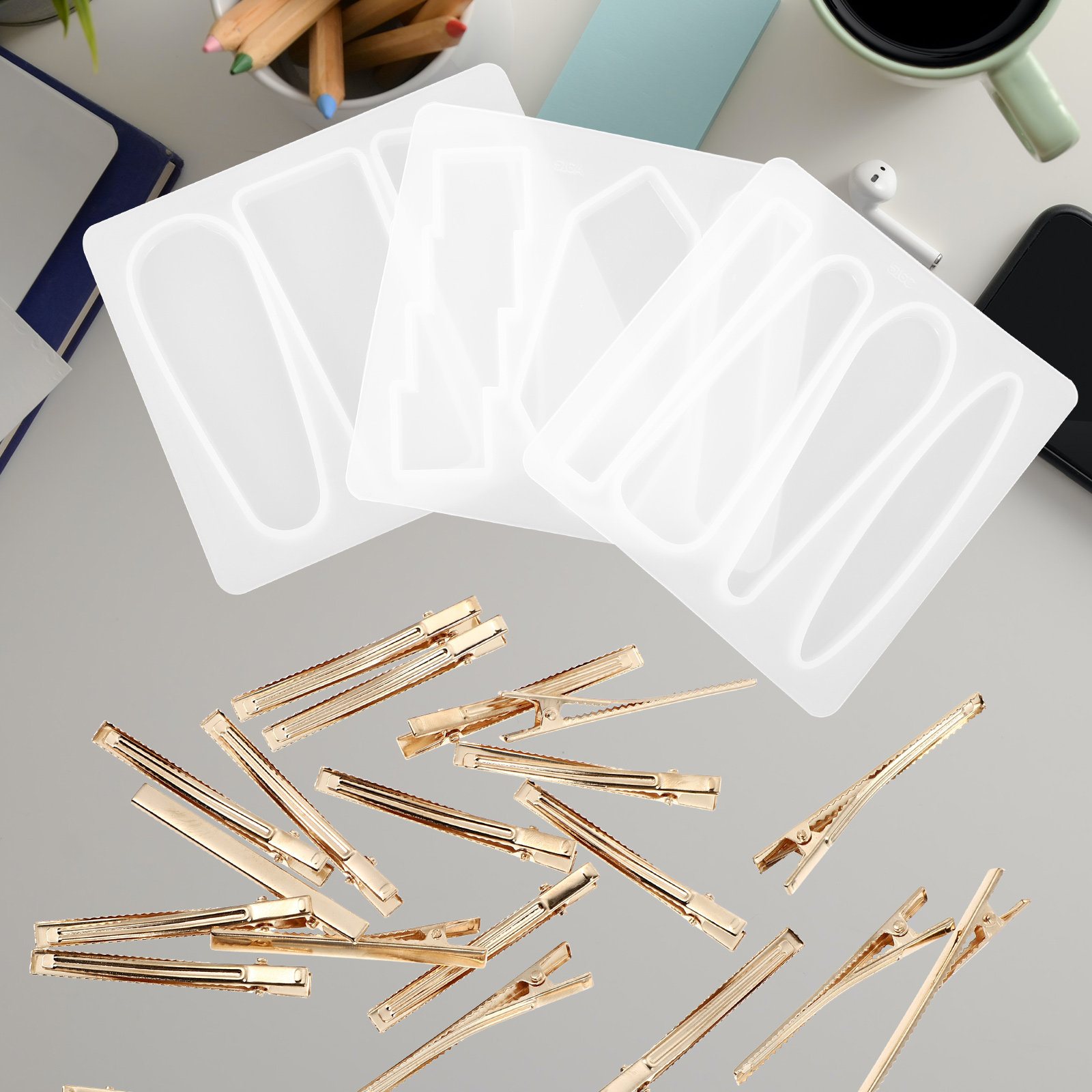 Resin Art Craft - 1 Set di Stampi in Silicone