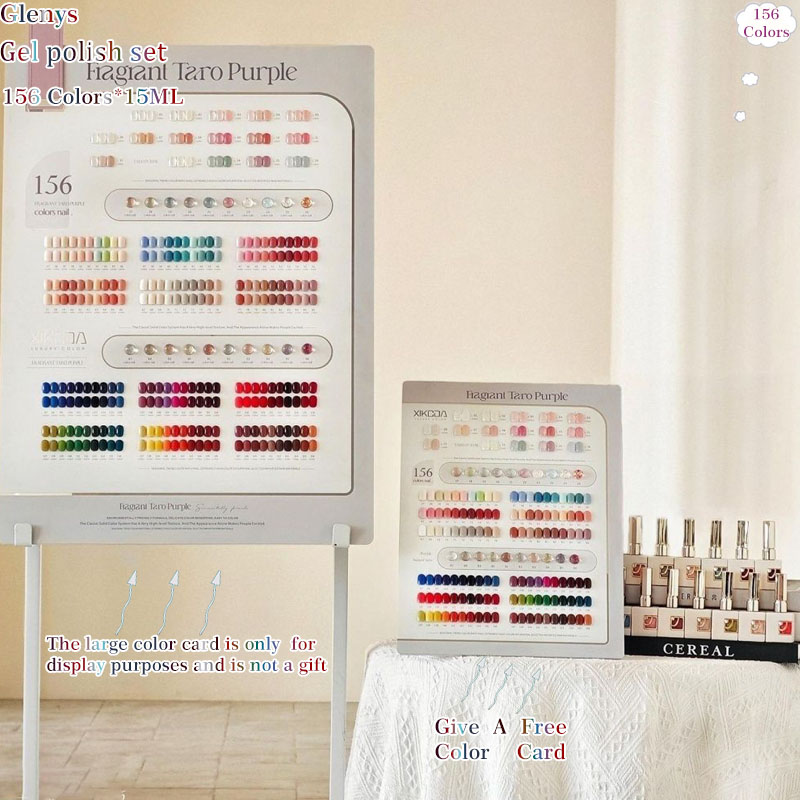 Resin Art Learning - Glenys 156 pezzi * 15ml gel