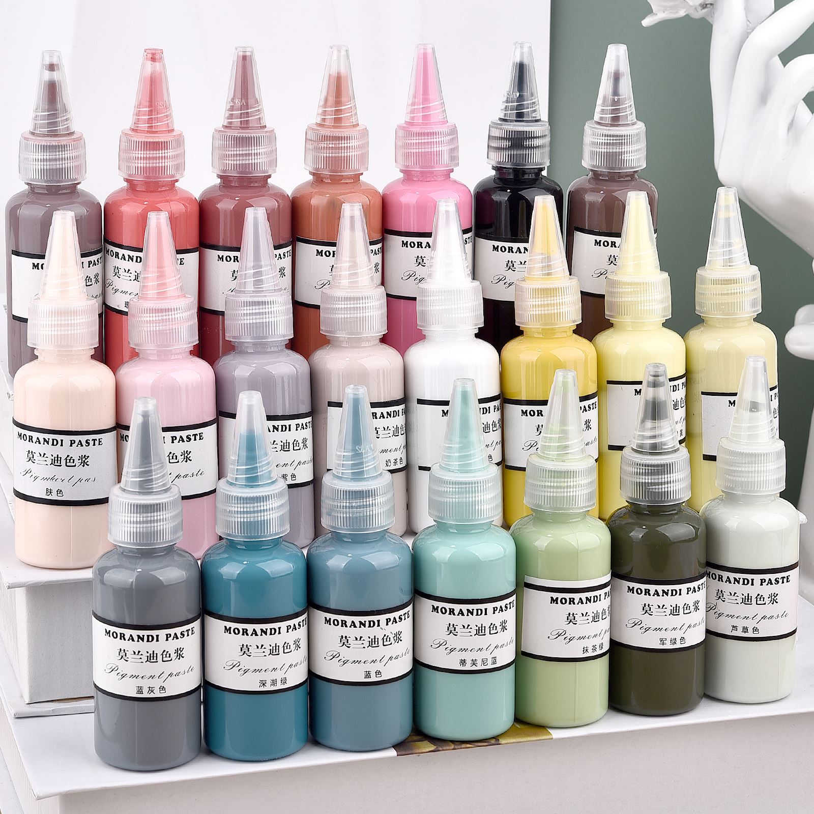 Resin Color Paste - Morandi Colori Pigmenti di Resina Liquida