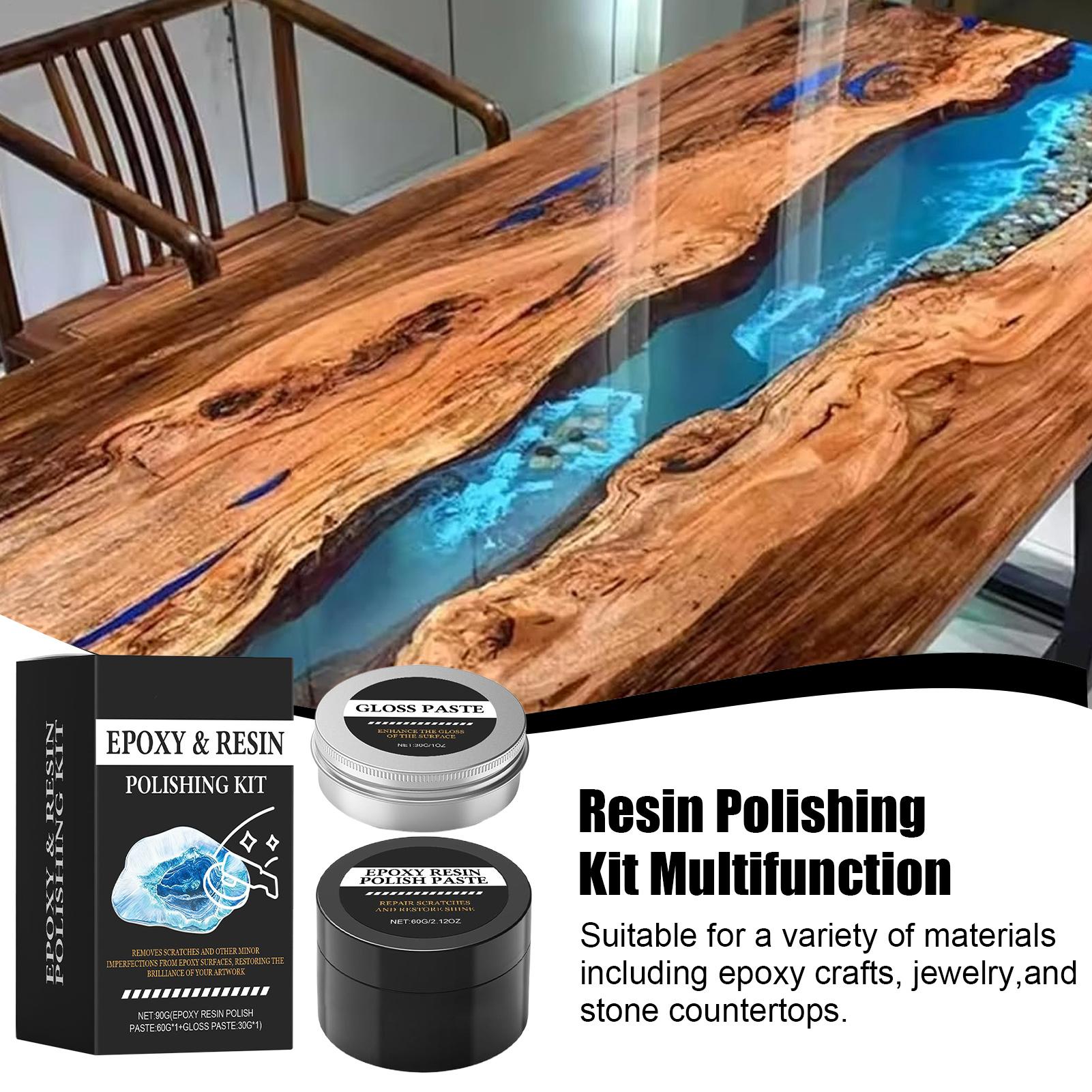 Resin Art For Beginner - Kit Lucidante per Resina Epossidica -