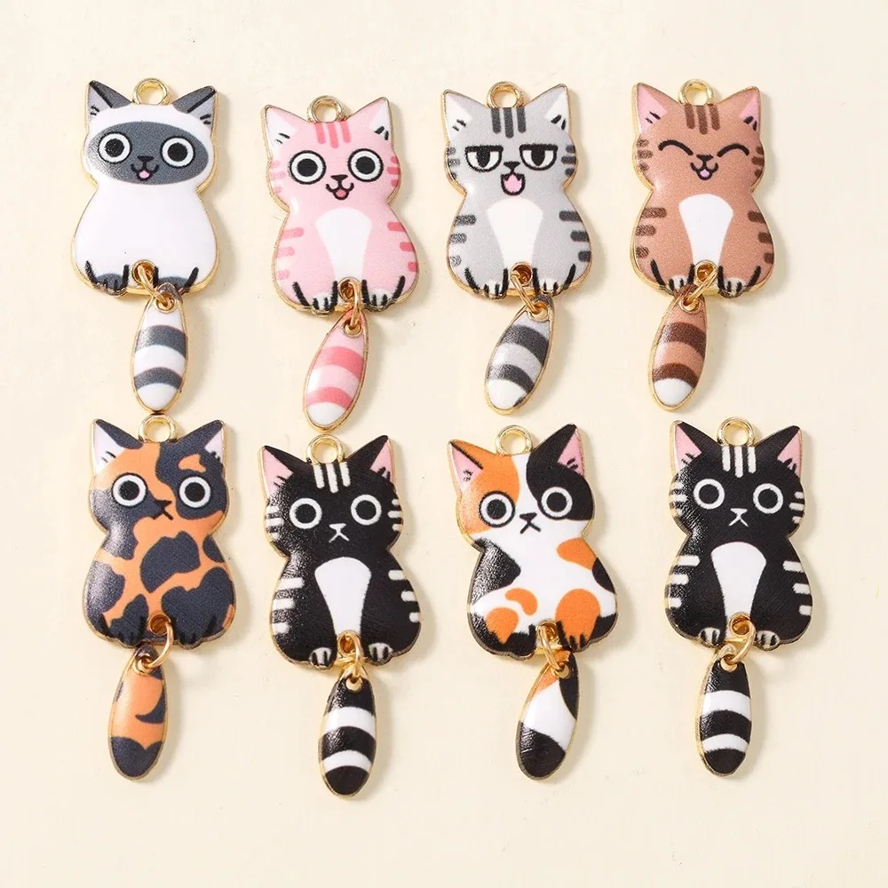 Resin Art Craft - 10 Pezzi 16×39mm Ciondoli in Resina