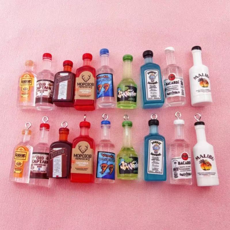 Resin Art Hanging - Set di 11 Mini Ciondoli 3D
