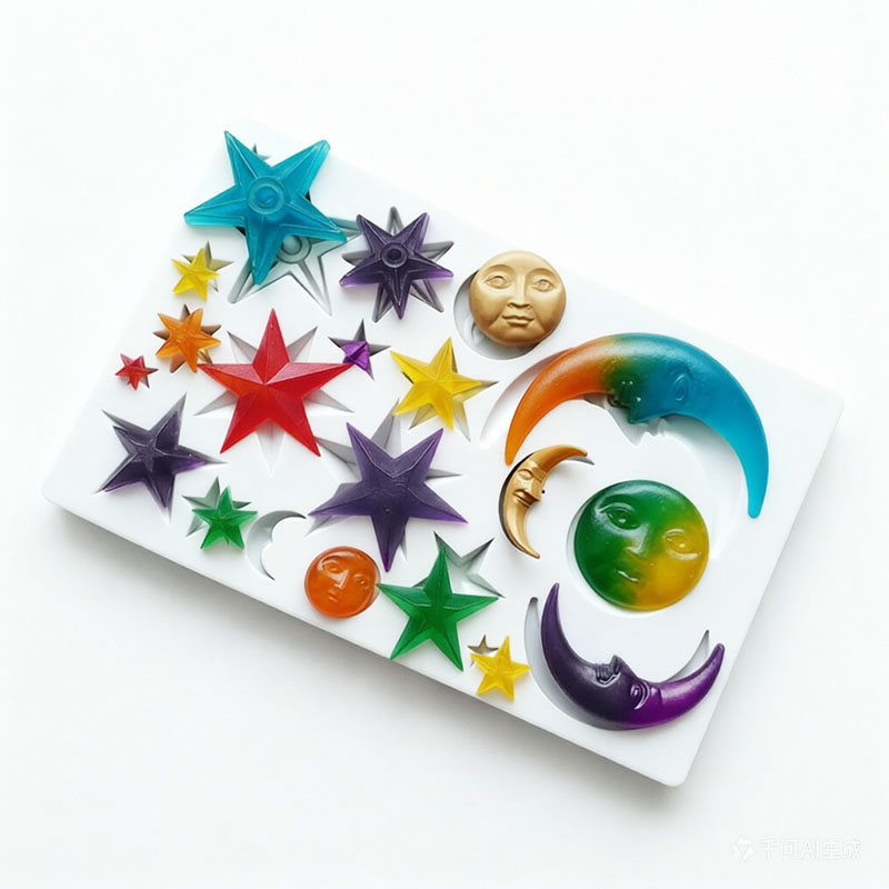 Resin Art Mold - Stampi in silicone per argilla polimerica