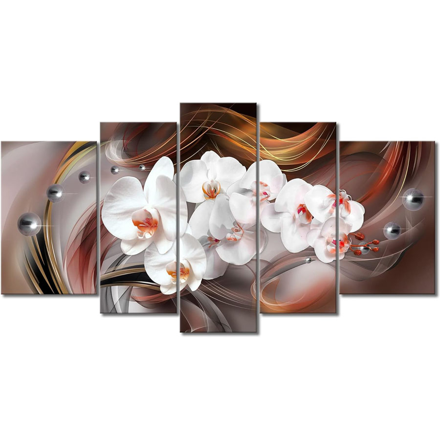 Background Resin Art - 5 pezzi di arte della parete