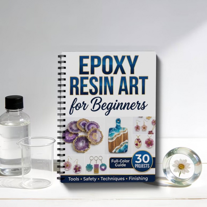 Resin Art Learning - Manuale di Arte con Resina Epossidica: