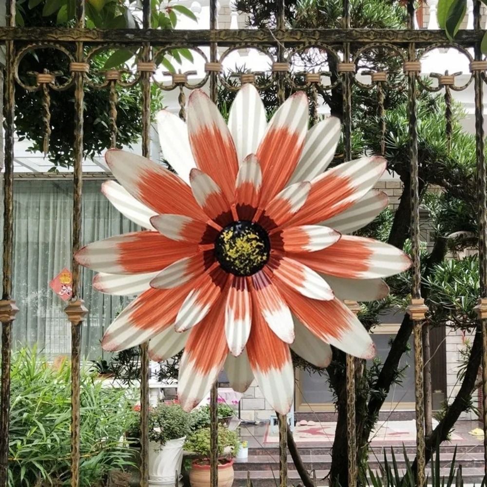 Background Resin Art - Decorazione da Giardino: Recinzione in Ferro