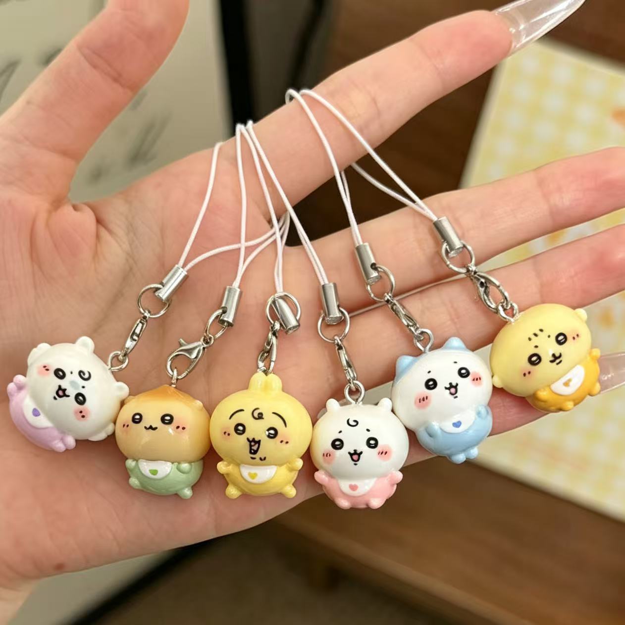 Resin Art Hanging - Ciondolo in Resina Kawaii, Miniatura di
