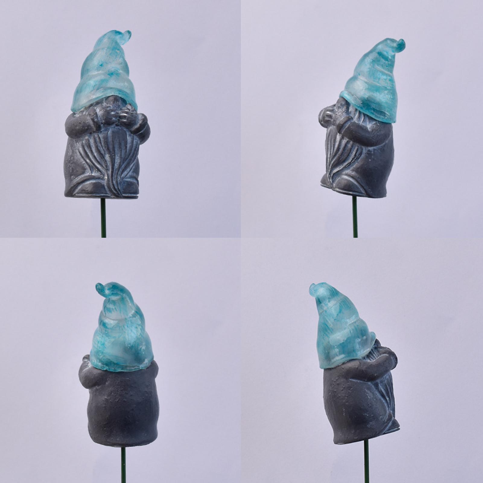Resin Art Of Flowers - Pali decorativi da giardino in resina