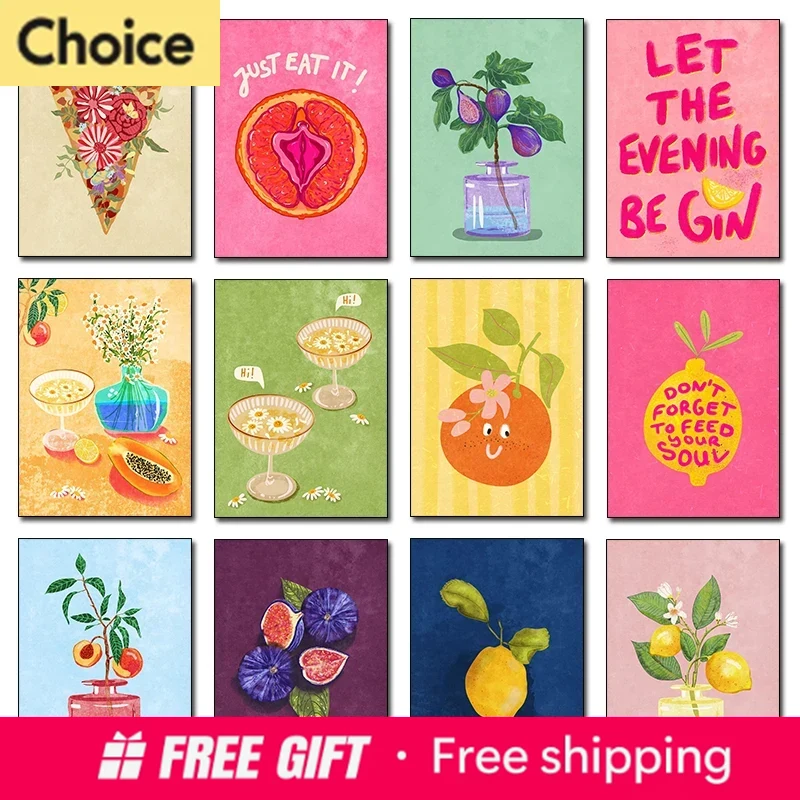 Resin Art Kitchen - 2026 Just Eat It Illustration Stampe