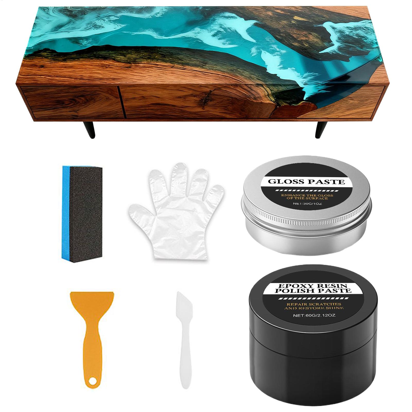 Resin Art Set - Kit per lucidatura in resina epossidica