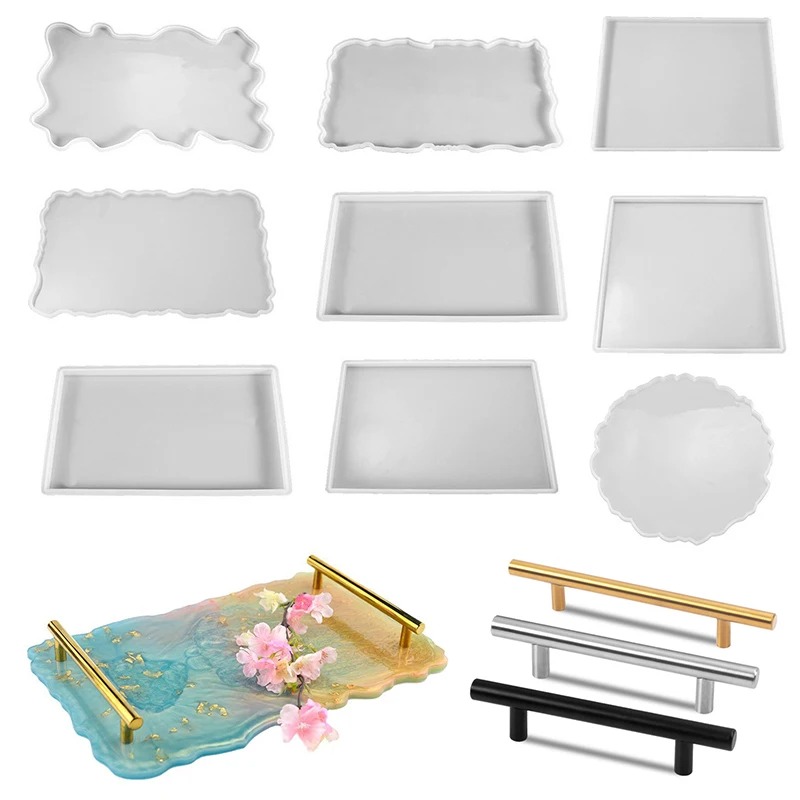 Resin Art Mold - Vassoio in resina epossidica Stampo in