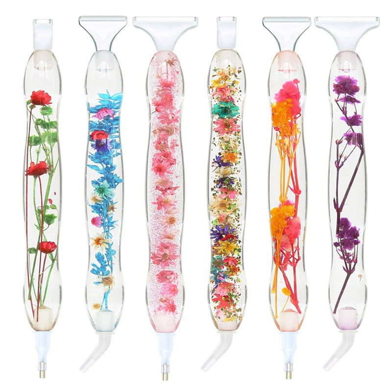 Resin Art Of Flowers - Set di 1 Penna per Pittura