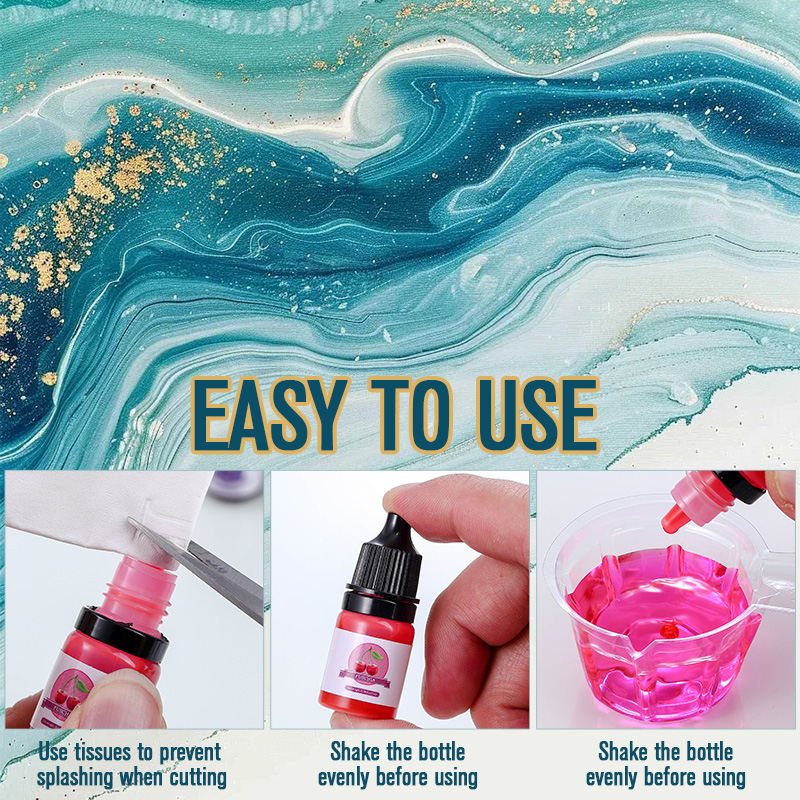 Pigmento colorato in resina ep - Resin Art Kit For Beginners recensione e prezzo