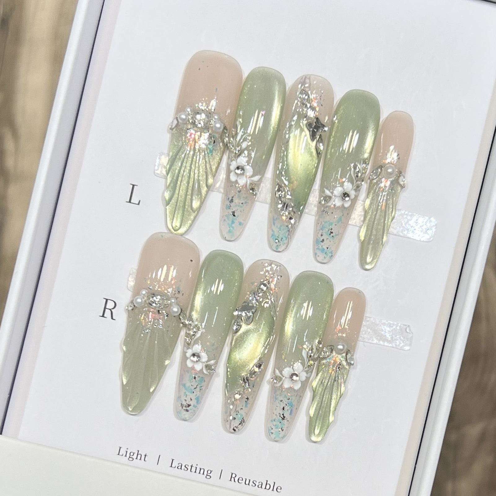 10 pezzi di punte per unghie f - Resin Art Flower recensione e prezzo