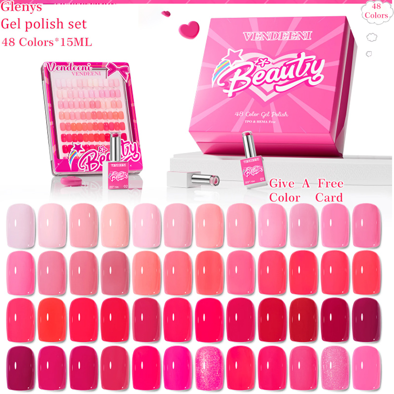 Kit di smalti gel Glenys 48 co - Resin Art Learning recensione e prezzo
