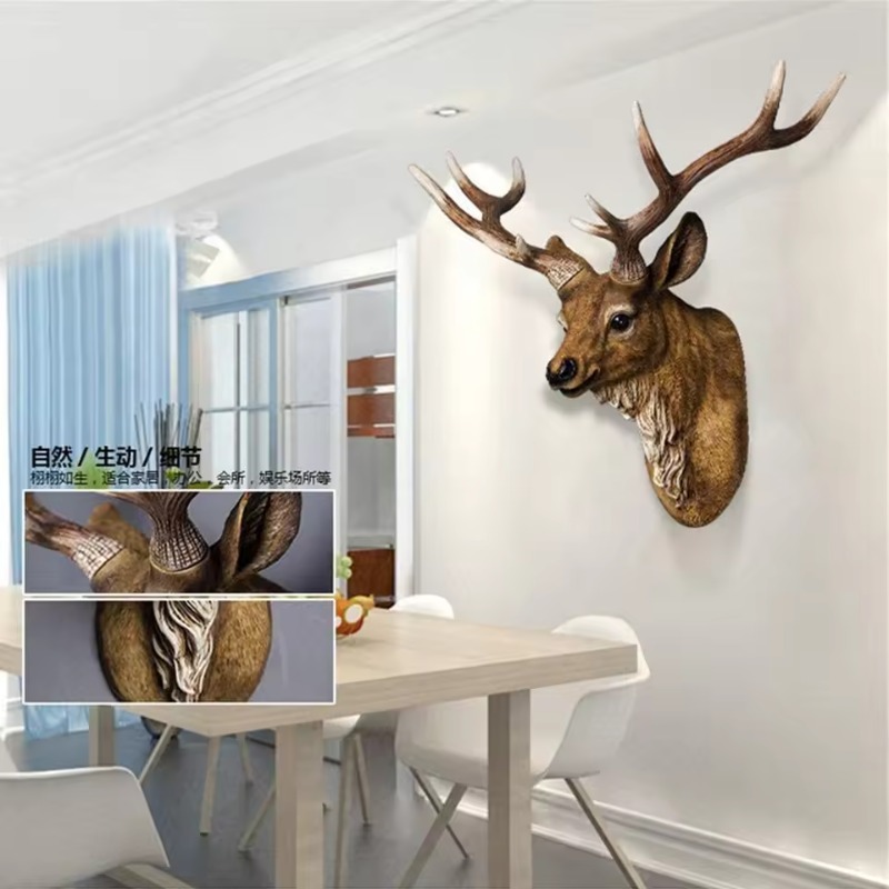 60/80 CM Testa di cervo americ - Background Resin Art recensione e prezzo