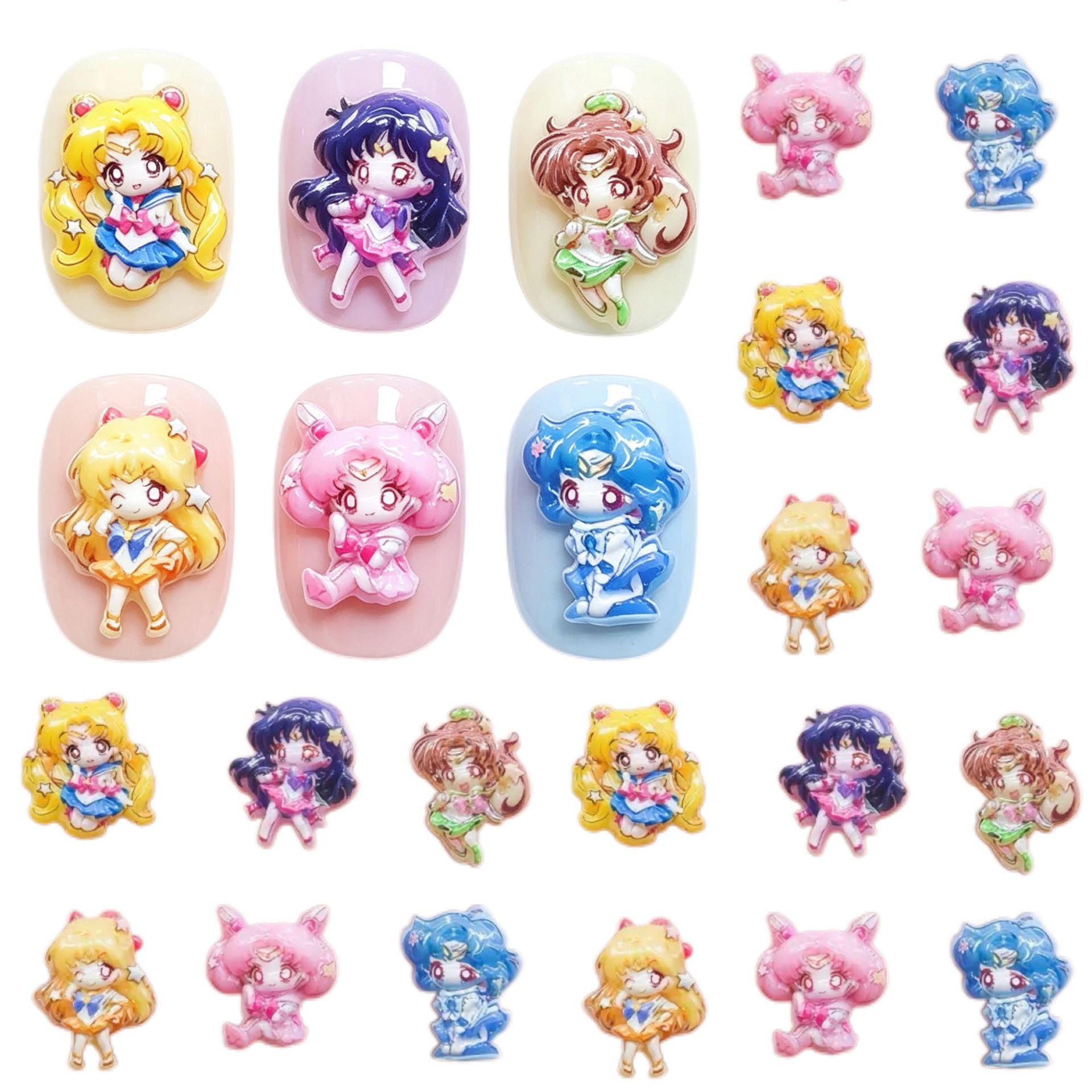 30/100 pz Accessori Unghie Car - Resin Color Paste recensione e prezzo
