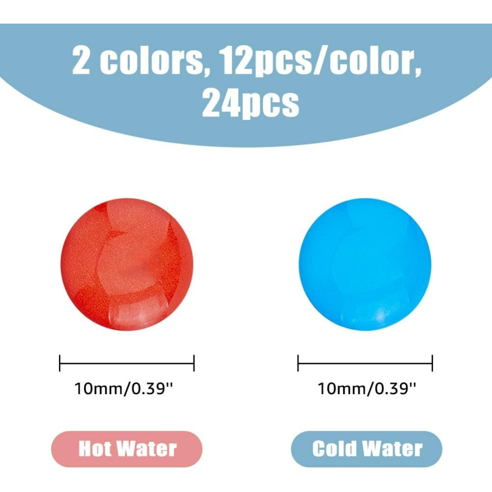 24 pezzi 2 colori adesivi acqu - Resin Art Set recensione e prezzo