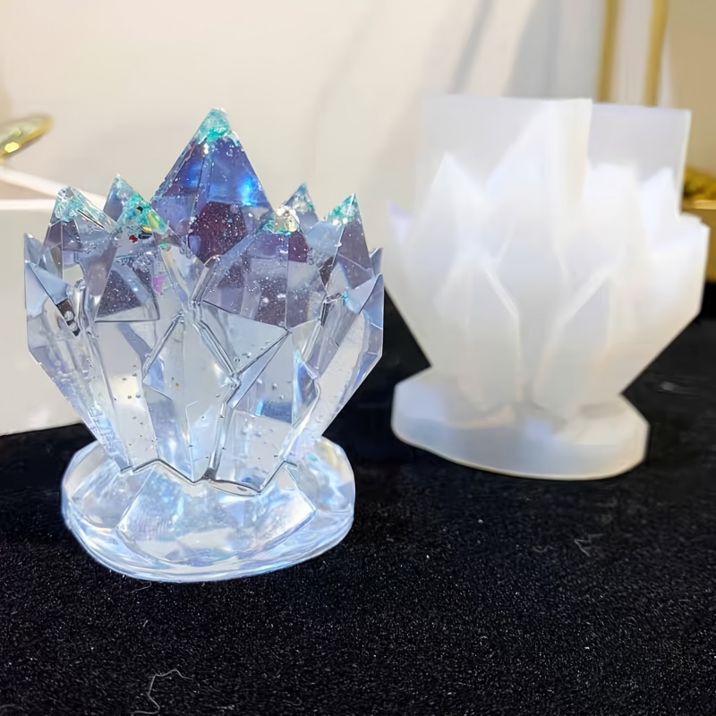 1pcCristallo Cluster Decorativ - Resin Art Mold recensione e prezzo
