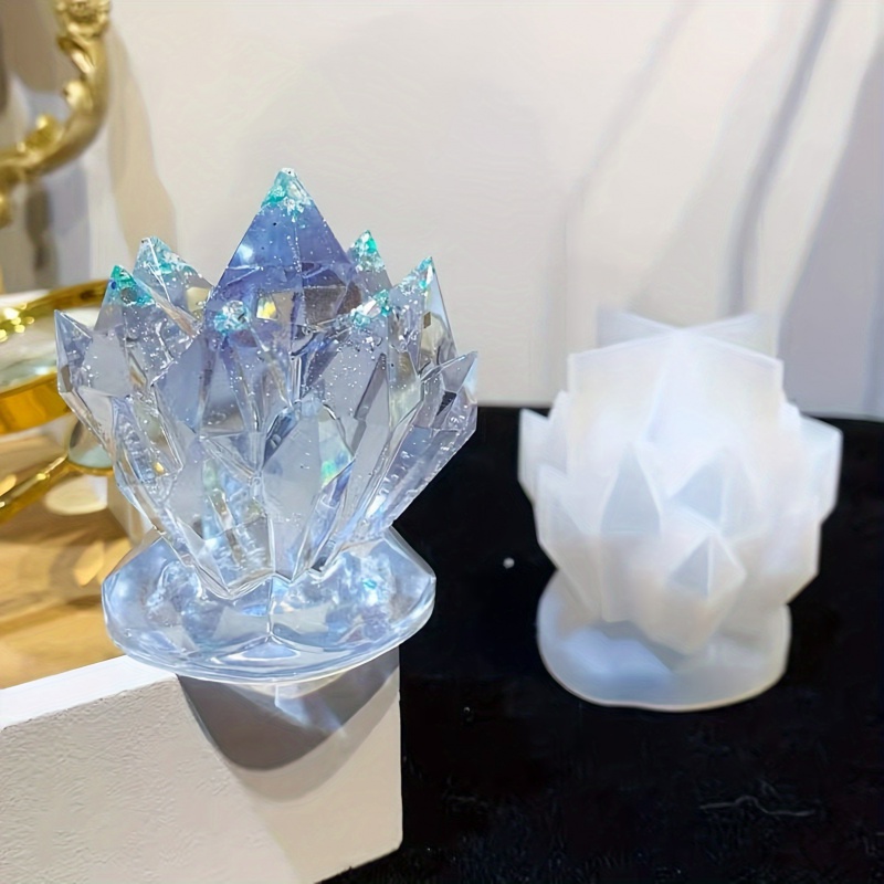 1pcCristallo Cluster Decorativ - Resin Art Mold recensione e prezzo