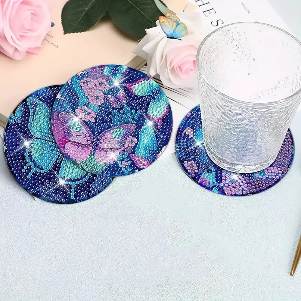 Set di 8 Sottobicchieri con Pi - Resin Art For Beginner recensione e prezzo