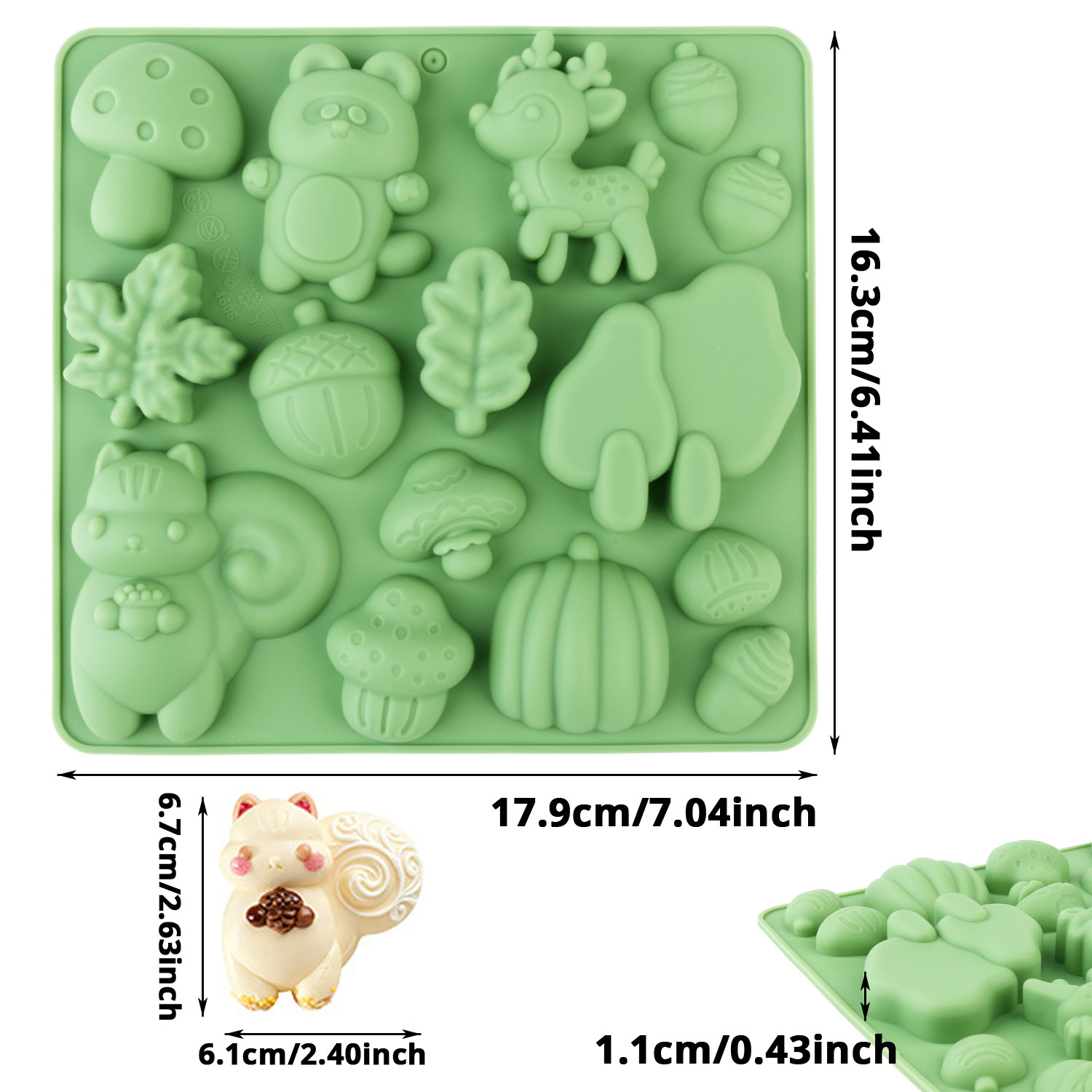 1 stampo in silicone a forma d - Resin Art Craft recensione e prezzo