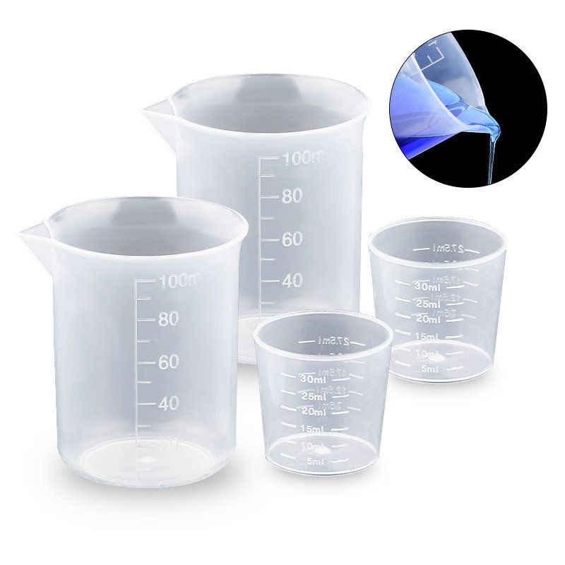 Bicchieri Graduati in Plastica - Resin Art Kitchen recensione e prezzo