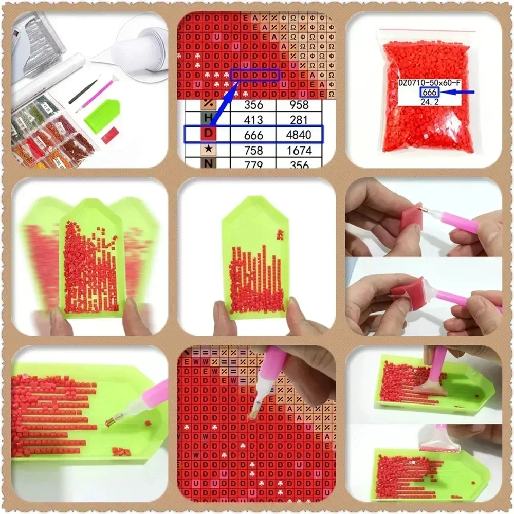 1 pz Kit Mosaico 5D Senza Corn - Resin Art Wall recensione e prezzo