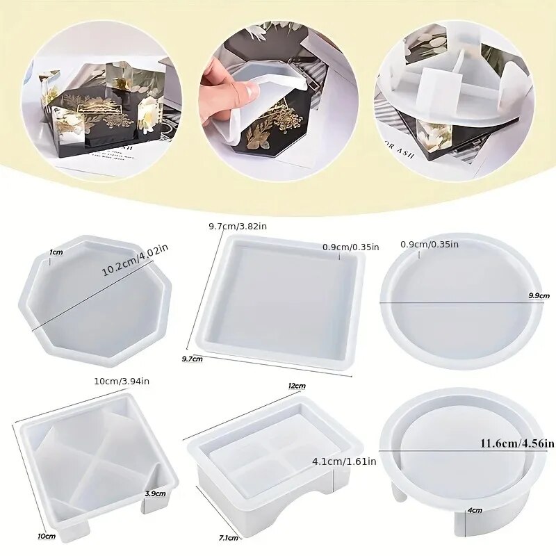 Il set di stampi in resina per - Resin Art Kit For Beginners recensione e prezzo