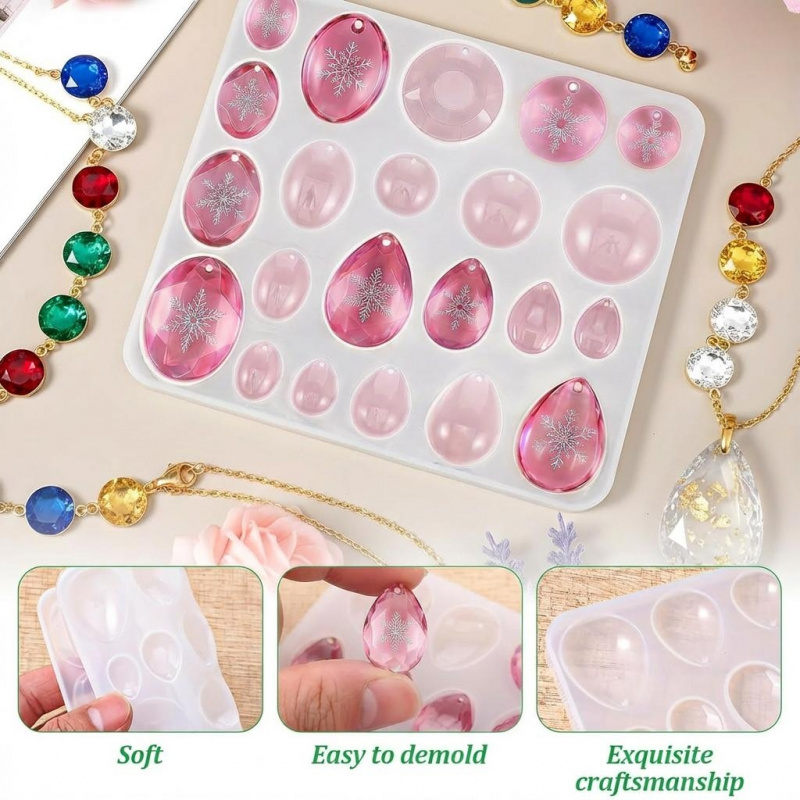 Stampo in silicone per gemme ( - Resin Art Stone recensione e prezzo