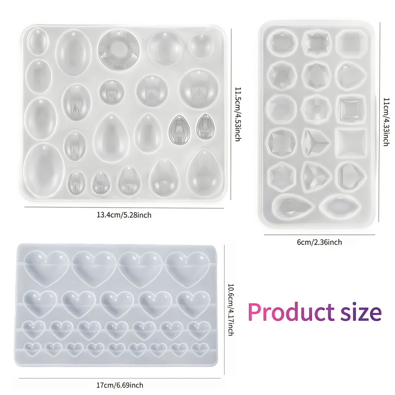 Stampo in silicone per gemme ( - Resin Art Stone recensione e prezzo